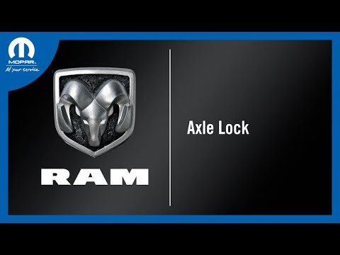 Axle Lock | How To | 2025 Ram 1500 DT