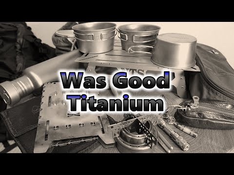 Introducing 10 collections of titanium products! From camping to EDC!