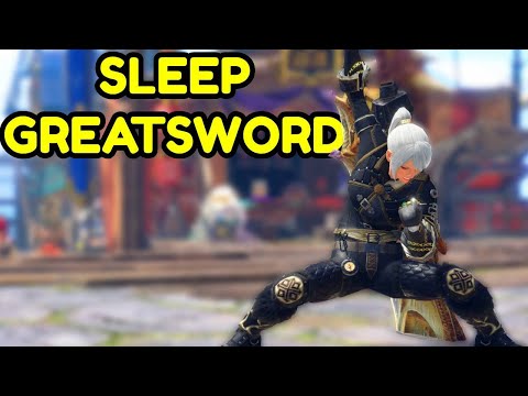 Monster Hunter Sunbreak Sleep Greatsword