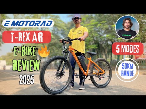 EMotorad T-Rex Air | Best Electric Cycle Review 2025 ⚡️ | Price, Features, Range, Ride, Max Speed