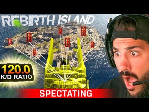 I Spectated a HACKER with a 120KD on Rebirth Island!