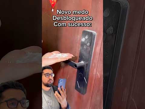 Como evitar que descobriu a senha de acesso da sua casa de uma fechadura digital