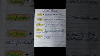 Moral values #moral #values #education #educationalvideo