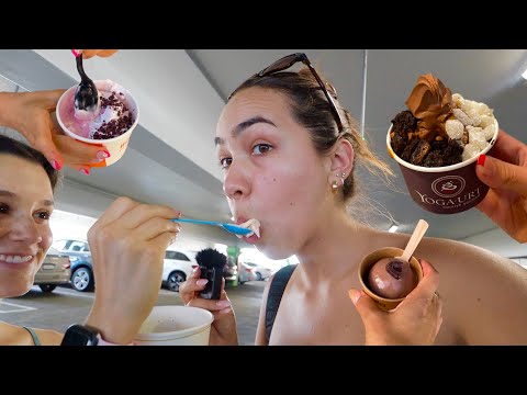 trying the best VEGAN soft serve in LA..