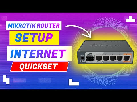 How To Setup Internet Quick in Mikrotik Router