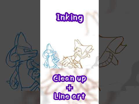 LUCARIO & ANUBIS DUKE IT OUT! #pokemon #palworld #animation #pokemonscarletviolet #nintendo #furry