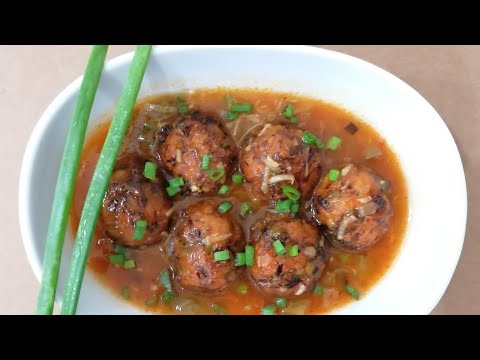 Don't Try this Easy Recipe for Your Lunch | Vegetable Manchurian Gravy Recipe in English