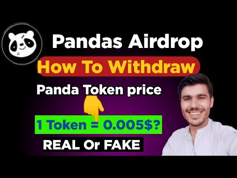 Pandas Airdrop Withdraw To Wallet | Pandas Airdrop Listing Date | Pandas Withdraw | Pandas Airdrop