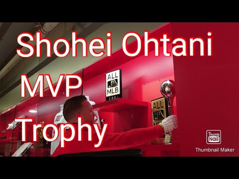 【大谷翔平】2021 ア・リーグ MVPトロフィー　Shohei Ohtani MVP Trophy