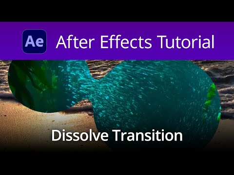 After Effects Tutorial - Dissolve Transition