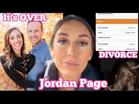 Jordan Page Filed For DIVORCE (rumors are true)