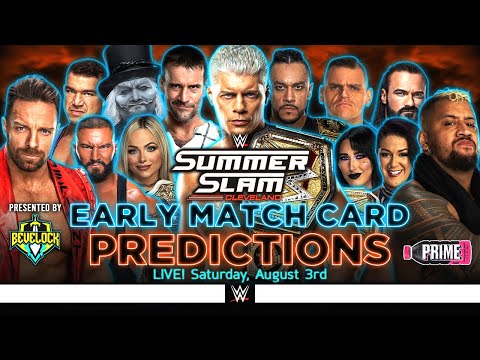 WWE SummerSlam 2024 - Early Card [v6]