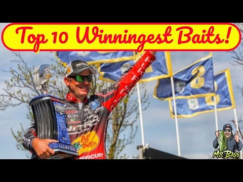 Top 10 Winningest Baits of All Time! These Baits Have Won the Most!