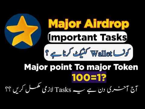 major Airdrop mining last Day important Tasks | eligible criteria | Kona wallet contact karna hi