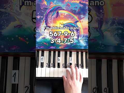 Symphony Dolphin Piano Tutorial #shorts