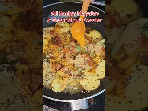 Simple Aloo Fry Recipe For Dinner ! #dinner #simple  #shorts #recipe #youtubeshorts  #new #trending