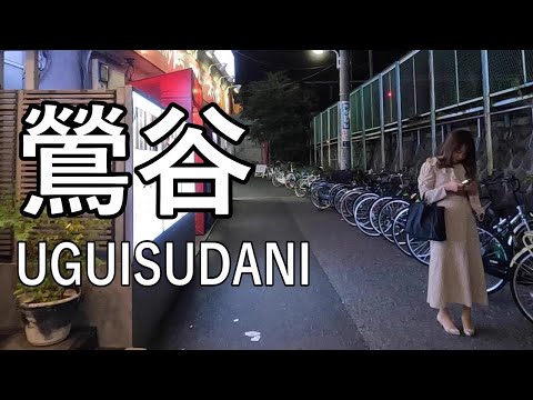 【Night walking】夜の街で有名な鶯谷を夜に散歩 Walking in UGUISUDANI of Tokyo, famous for night city