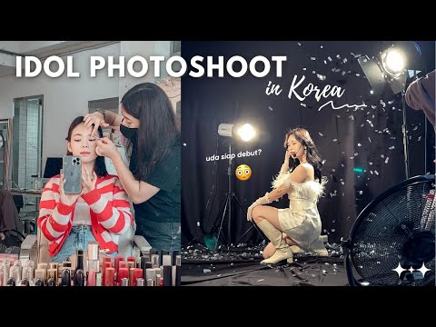 KPOP IDOL PHOTOSHOOT IN KOREA 🇰🇷 SIAP DEBUT? 😳