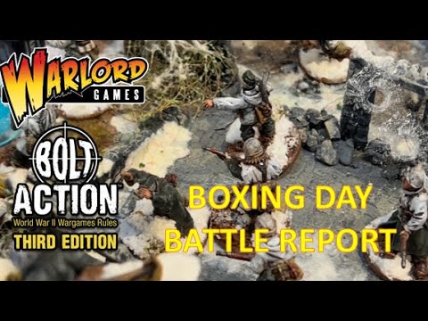 The Relief of Bastogne, 26th December 1944 Bolt Action Battle Report #boltaction #warlordgames #ww2