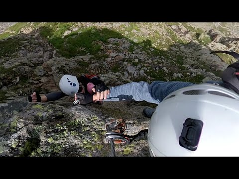 360 Tierbergli Via Ferrata Video – Challenging Section Switzerland