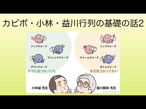 カビボ・小林・益川行列の話その2