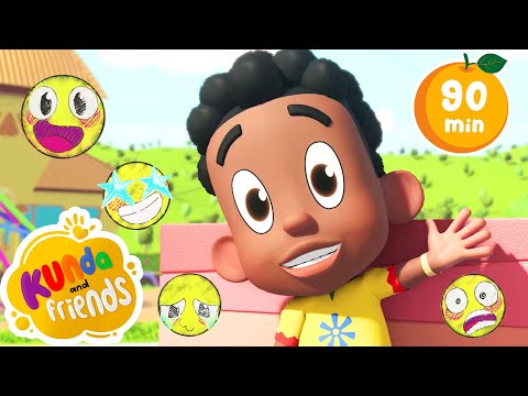 Emotions Song, Merry Christmas + More Nursery Rhymes & Kids Songs | Kids Cartoons | Kunda & Friends