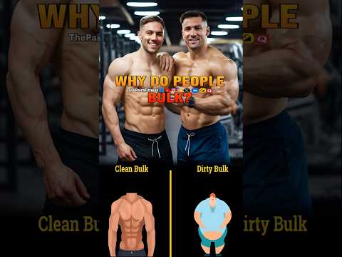 #shorts why do people bulk? | #bulk | #thepairafitness | #bulkingtips | #musclebuilding | #trending