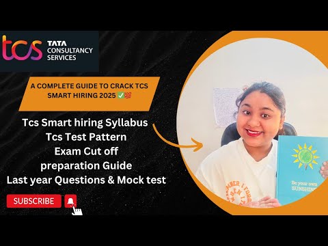 TCS Smart Hiring 2025 Syllabus| TCS Ignite/Xplore Exam preparation| How to crack Tcs exam