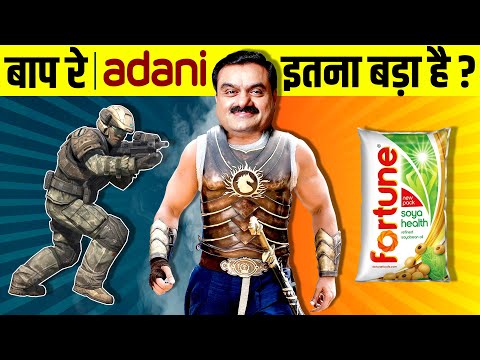 How BIG is Adani Group? 🔥 Companies Owned By Adani Empire | Gautam Adani | Live Hindi