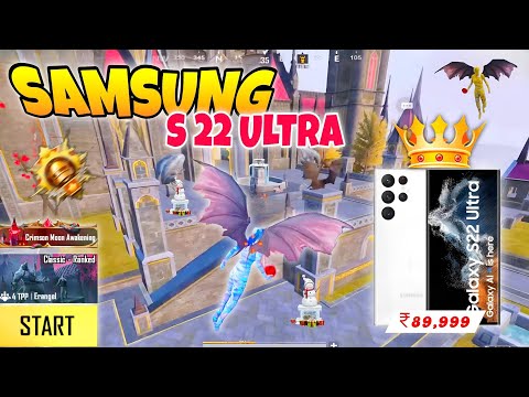 Samsung s22 ultra 🔥 bgmi test with 90 fps | Qualcomm Snapdragon 8 Gen 1🔥