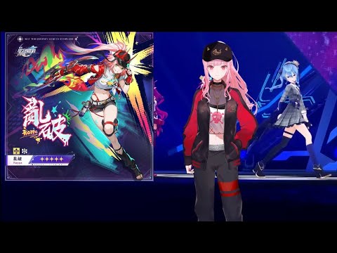 Rappa Honkai Star Rail character design imitate from Mori Calliope Hololive English