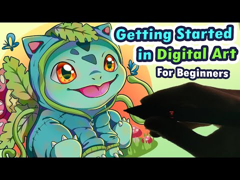 Choosing a Drawing Tablet, Art Program & Learning to Draw: Get Started in Digital Art for Beginners