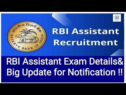 Details about RBI Assistant Exam 2023 !!