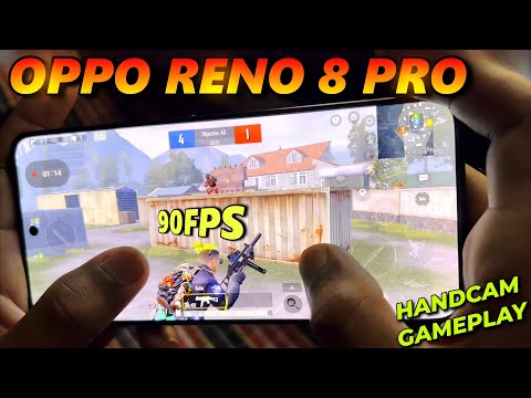 Oppo Reno 8 Pro 90fps BGMI TEST After latest Update Color Os 13 🔥