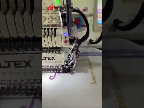 🖤Single Head 12 Needles Sequin Embroidery Machine