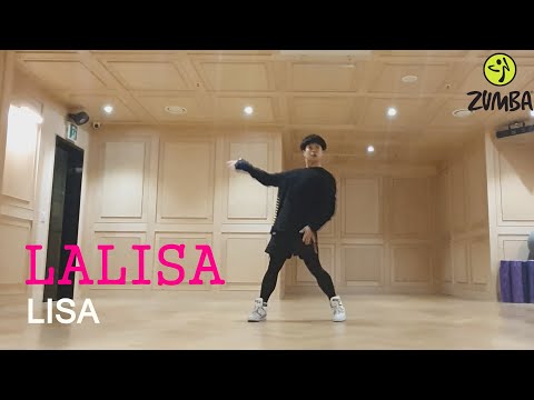 LISA 리사 - LALISA 105% KPOP ZUMBA CHOREO 다이어트 댄스 FIT DANCE WORKOUT MIRROR MODE.