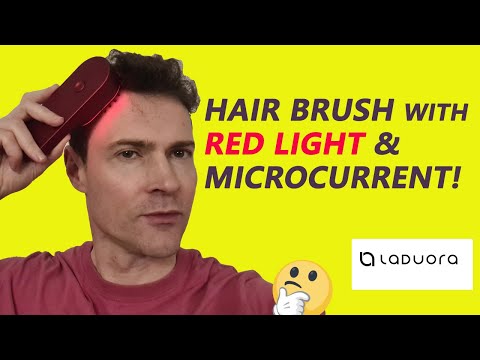 Boost Hair Growth with Laduora 4-in-1 Red Light Brush