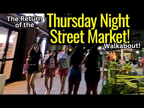 Out & About With Walt: Thursday Night Street Market Returns!