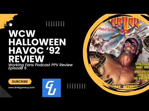 WCW Halloween Havoc 92 Review- Working Fans Podcast PPV Review Show Episode 5