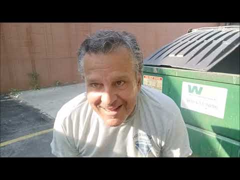 DUMPSTER DIVING IN A TROPICAL HEAT WAVE