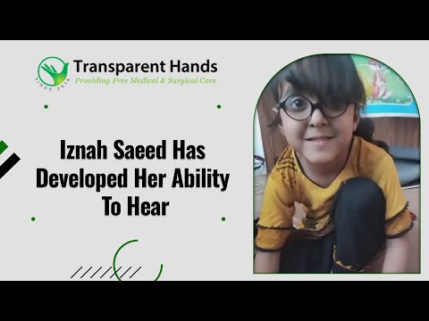 Iznah Saeed has developed her Ability to Hear