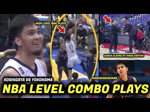 Iba ang Combo NBA Level Plays KAI SOTTO at Yuki! Coach Alapag at Vince Carter hindi pinalagpas na ba