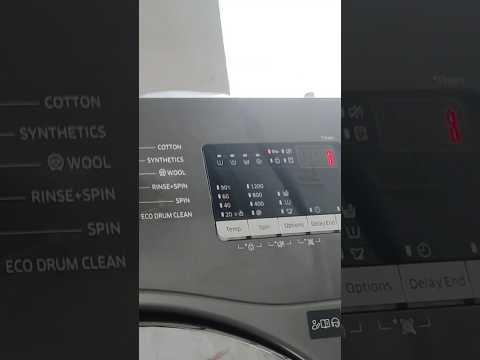 Samsung digital washing Machine ending instructions #shortsfeed#shorts#short#shortsviral#shortvideo