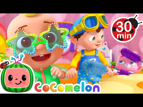 The Way Animals Clean Up + More CoComelon JJ's Animal Time Kids Songs | Animal Songs for Kids