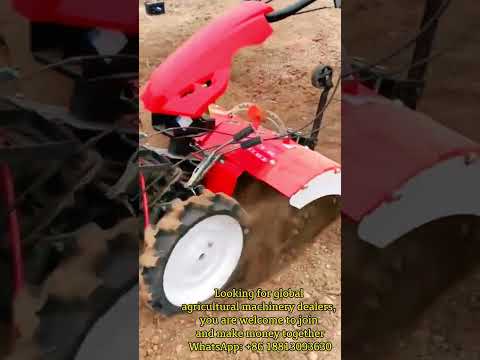 Micro tiller - a good helper for farmers #agricultural #machinery#agriculture #branch#farming#nature