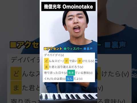 幾億光年の歌い方【Omoinotake】