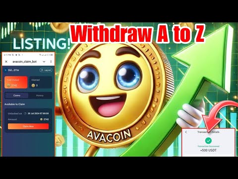 Avacoin Token claim | AVACOiN Live Claiming & Withdraw | Avacoin Price $0.001122