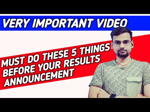 5 THINGS EVERY STUDENT MUST DO BEFORE RESULTS ANNOUNCEMENT | CMA STUDENTS | CMA EXAM | CA STUDENTS