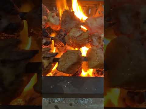 BBQ chicken #cooking #asmr #cookyourself #food #asmrcooking #forestcamping #camping #mysteryman