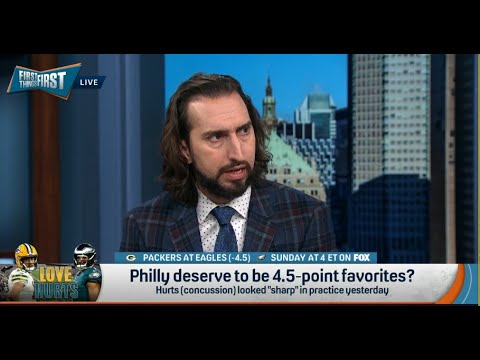 FIRST THINGS FIRST | Nick Wright SHOCKED, Philadelphia Eagles Should Be A BIGGER FAVORITE To Win